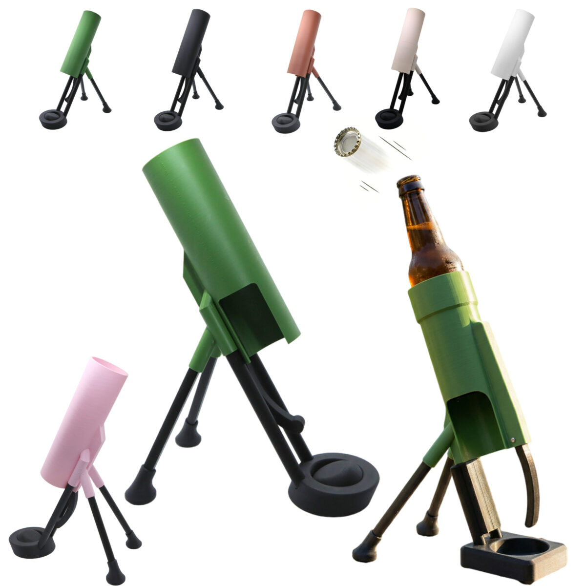 Beer Bottle Mortar Bottle Opener