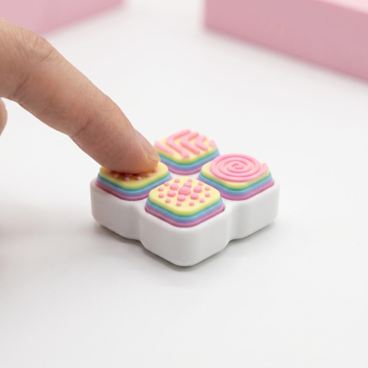 3D printed fidget button17 3D printed fidget button