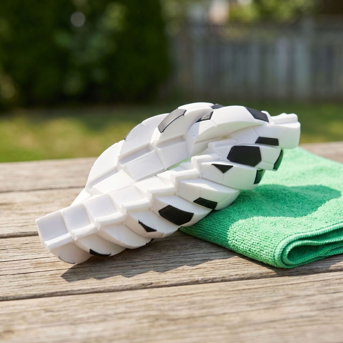 3D printed football slime stress ball