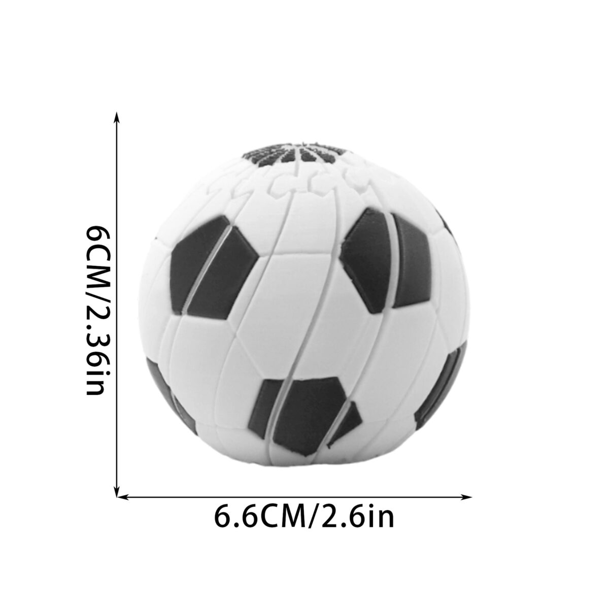 3D printed football slime stress ball