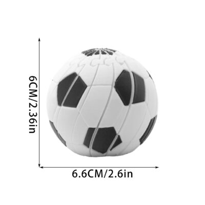 3D printed football slime stress ball