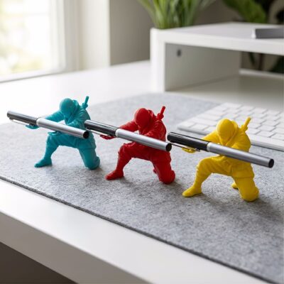 3D printed ninja figure ornament10 3D printed ninja figure ornament