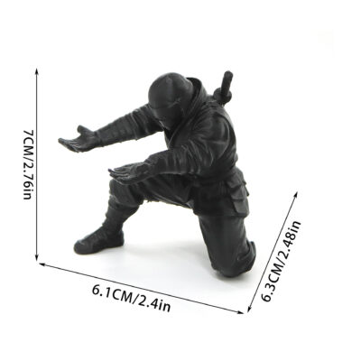 3D printed ninja figure ornament12 3D printed ninja figure ornament