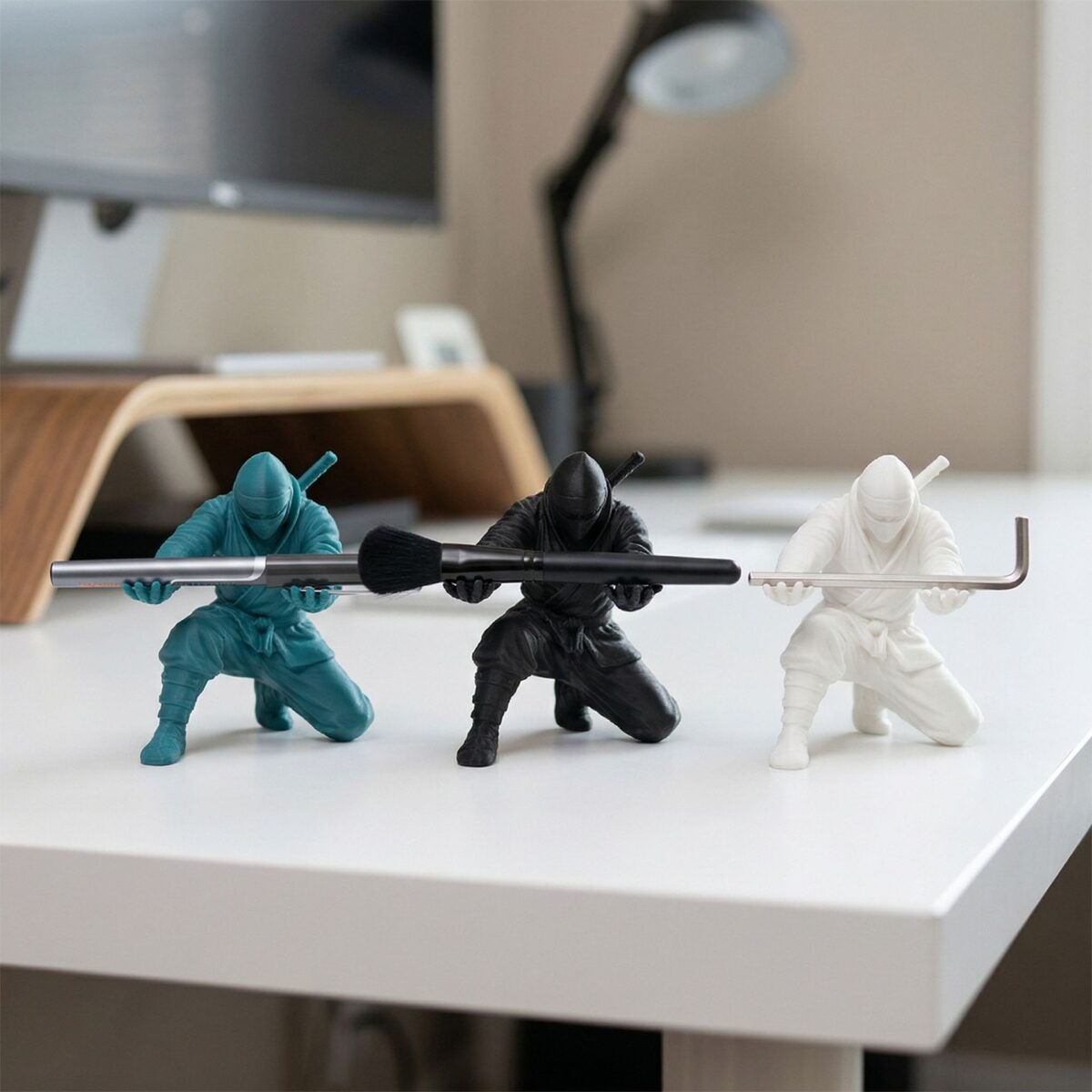 3D printed ninja figure ornament15 3D printed ninja figure ornament
