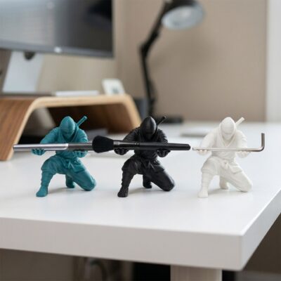 3D printed ninja figure ornament15 3D printed ninja figure ornament